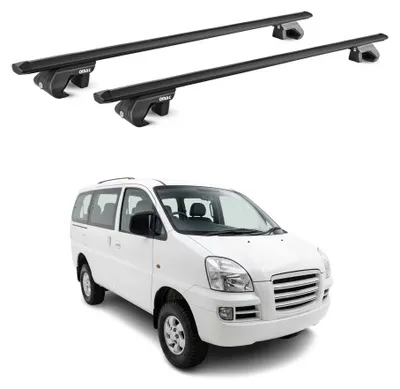 Produktbild von Dachträger Grundtäger für Hyundai H-1 I 1997-2007 90kg Aluminium Schwarz, KI-generiertes Bild
