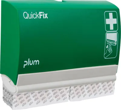 Produktbild von QuickFix Pflasterspender 2x45 Alu Pflaster