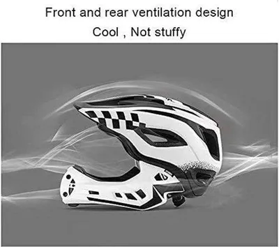 Image de Casque de vélo Famanu avec mentonnière amovible - pour enfants et adolescents