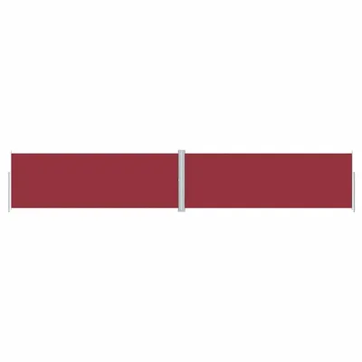 Produktbild von vidaXL Seitenmarkise Ausziehbar Rot 180x1000 cm