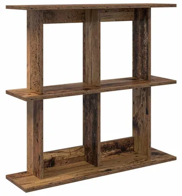 Zdjęcie produktu dla vidaXL Półka ścienna z uchwytem, brązowa, 100 x 20 x 75 cm, materiał drewnopochodny