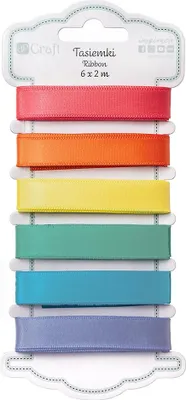Image de Rubans - DP Craft - Brights 6x2m - arc-en-ciel