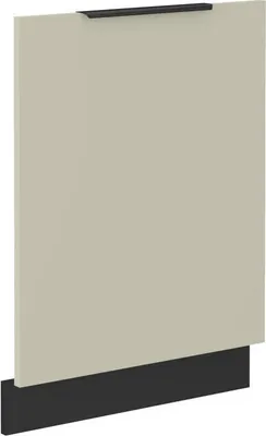 Zdjęcie produktu dla Drzwi do zmywarki do zabudowy AGAFIJA - 60x72 cm, kaszmir / czarny