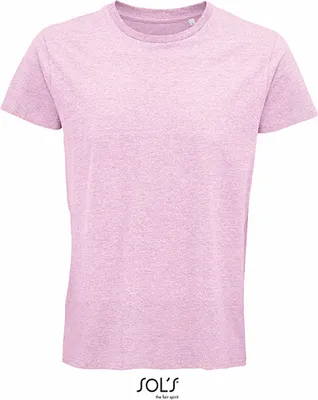 Zdjęcie produktu dla SOLs 03582 | Koszulka męska, Crusader Men T-Shirt, Jersey 150 - Kolor: Heather Pink - Rozmiar: L