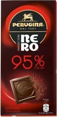 Produktbild von Nero Fondente Extra 95% Cacao Extra Dunkle Schokolade 85g - Perugina