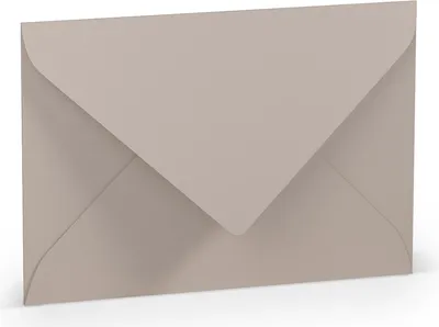 Produktbild von Rössler 16402049, B6 (125 x 176 mm), Graubraun, Papier, 100 g/m², 50 Stück(e)