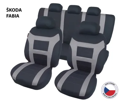 Obrázek produktu pro Autopotahy Perfetto EL Škoda Fabia šedá