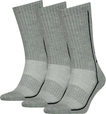 Produktbild von 3er Pack HEAD Performance Crew Socken Uni grey 35-38