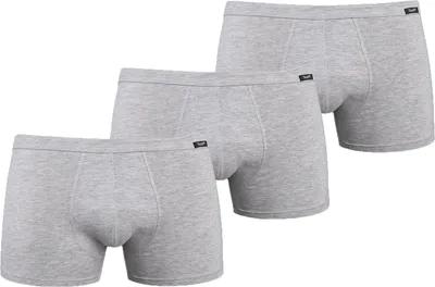 Zdjęcie produktu dla Teyli 3-pak: bawełniane bokserki dla mężczyzn Levi Male 801-3 szary XXL