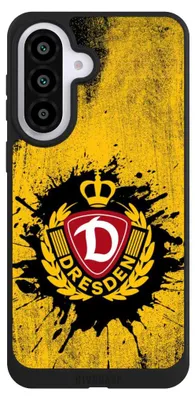Produktbild von NIVOCASE Handyhülle für Samsung Galaxy A57 5G  Hülle NIVOpure Case Schwarz Fußball Offizielles Lizenzprodukt SG Dynamo Dresden