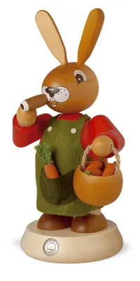 Produktbild von Räucherfigur Räucherhasenmann farbig groß (BxH):11x19cm NEU
