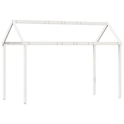 Produktbild von Dach für Kinderbett Weiß 207x95,5x159 cm Massivholz Kiefer