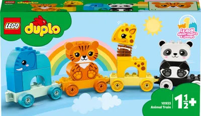 Zdjęcie produktu dla LEGO® 10955 LEGO® Duplo 10955 Mein erster Tierzug Bausatz