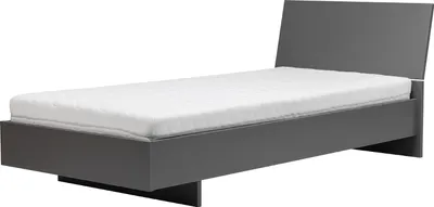 Obrázok produktu pre Jednolôžková posteľ 90x200 MANKATO - šedá