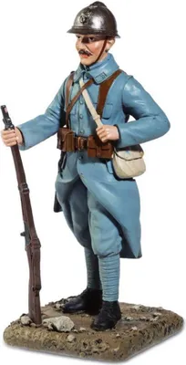 Produktbild von WWI Figur französischer Soldat 1918