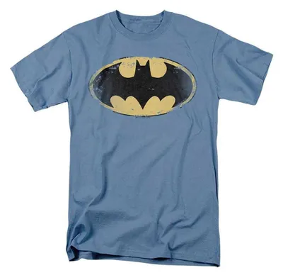Produktbild von Batman - T-Shirt für Herren/Damen Uni TV35011 (M) (Carolina Blau)
