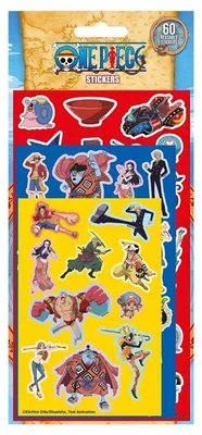 Image de Autocollants One Piece, lot de 60 pièces