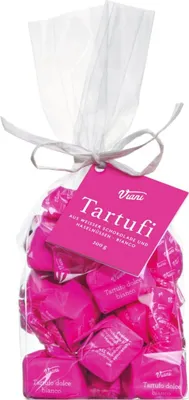 Produktbild von Viani Tartufi Dolci Bianchi 200 g – Italienische weiße Trüffelpralinen, handgemacht, cremige Schokolade, Gourmet-Süßigkeit