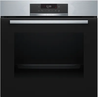 Bosch Serie 2 HBA172BS0 Backofen 71 l 3600 W A Schwarz, Edelstahl