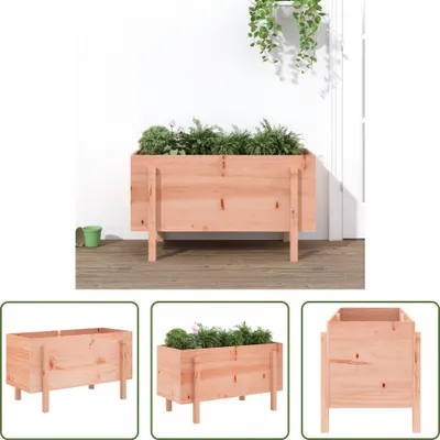 Produktbild von The Living Store Hochbeet 101x50x57 cm Massivholz Douglasie