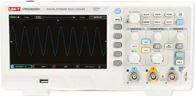 Immagine prodotto di Oscilloscopio a memoria UNI-T UTD2102CEX+, 2 canali, 100 MHz