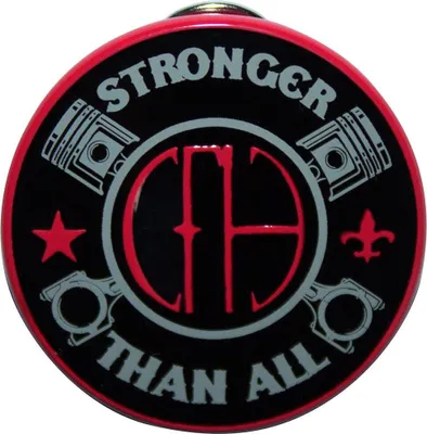Produktbild von Pantera - Abzeichen "Stronger Than All" - Zink-Legierung RO13908 (Einheitsgröße) (Rot/Schwarz)