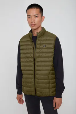 Produktbild von BLEND BHRomsey Herren Weste Steppweste Outdoor Weste mit Stehkragen
