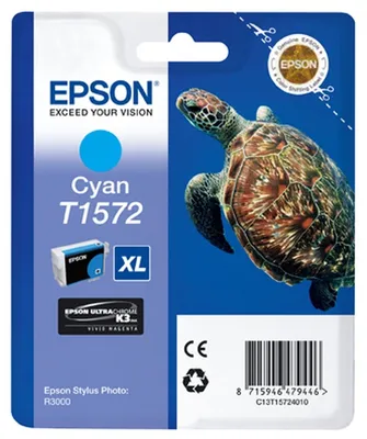 Produktbild von Epson Tintenpatrone cyan T 157                     T 1572