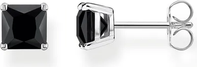 Produktbild von Thomas Sabo H2174-024-11 Damen-Ohrringe Ohrstecker Schwarzer Stein