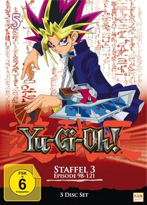 Produktbild von KSM GmbH Yu-Gi-Oh! Staffel 3.1 (Folge 98-121) (5 Disc Set), Film, DVD, Deutsch, 2D, Deutsch, 1.33:1, 4:3
