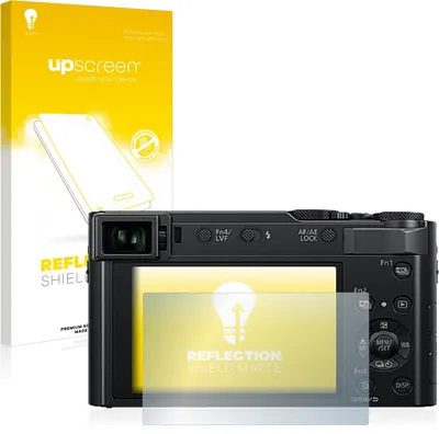 Produktbild von upscreen Schutzfolie für Panasonic Lumix DC-TZ202 / TZ202D Displayschutz Displayschutzfolie Folie Matt Entspiegelungsfolie