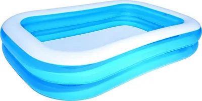 Produktbild von Bestway MWS 54006 Aufblasbarer Pool, rechteckig, 262 x 175 x 51 cm, aus Vinyl, 2 Ringe.