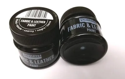 Obrázok produktu pre Farba na kožu a textil PENTART, 50 ml, čierna