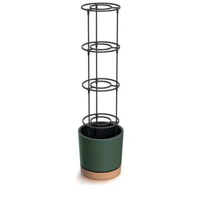Obrázok produktu pre Kvetináč Prosperplast HOME GROWER na pestovanie paradajok 14,5 l tmavo zelený