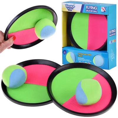 Produktbild von CatchBall 2 x Ballspiel mit Klettscheiben SP0747