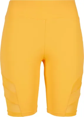 Produktbild von Urban Classics TB4354 | Ladies High Waist Tech Mesh Cycle Shorts Radlerhose - Farbe: magicmango - Größe: XL