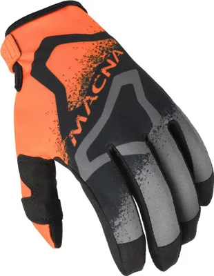 Image de Gants de motocross Macna Backyard-1, noir/orange, M