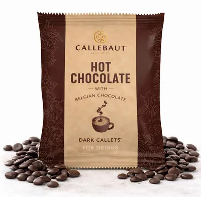 Produktbild von Callebaut Hot Chocolate Dark Callets (25x35g)