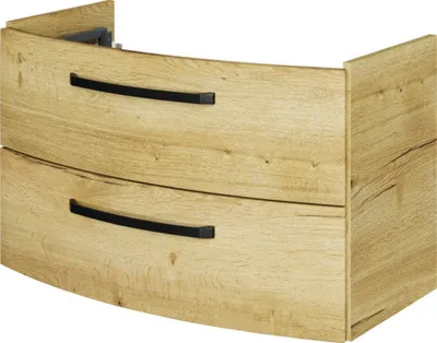 Obrázok produktu pre Kúpeľňová skrinka pod umývadlo Jungborn VENTITRE dub halifax prírodná 80 x 49,2 x 43 cm