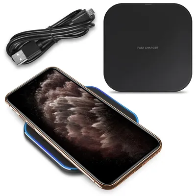 Produktbild von Wireless Qi Ladestation für Apple iPhone 11 Pro Max Charger Induktives Ladegerät