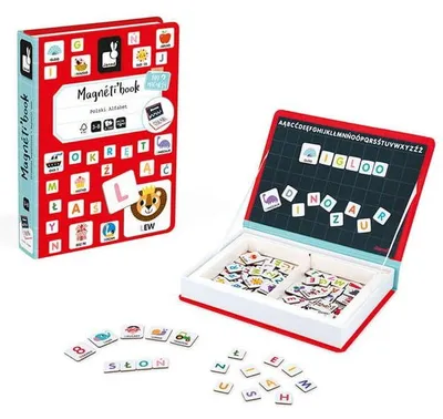 Imagen del producto de Rompecabezas magnético del alfabeto polaco, Magnetibook, Janod