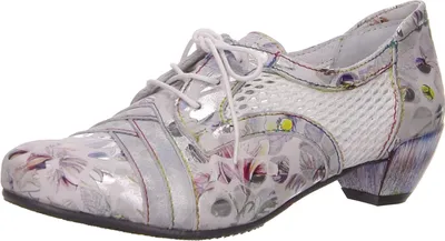 Produktbild von Simen Schnürhalbschuhe in weiss/weiss kombi, Gr. 41