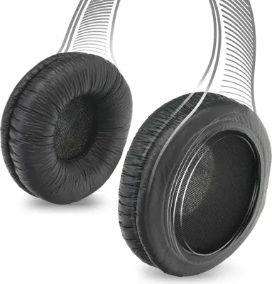 Produktbild von Headset Ersatz Ohrpolster aus Schaumstoff für Sony MDR-ZX110, WH-CH500, WH-CH510, WH-CH520 / JBL Tune 450BT, 500BT, 510BT, 660NC Kopfhörer, Headphone Pads, Ohrhörer Polster, Kopfhörerpolster, Earpads