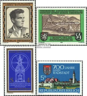Produktbild von Briefmarken Österreich 1989 Mi 1952,1953,1954,1955 (kompl.Ausg.) gestempelt Sondermarken