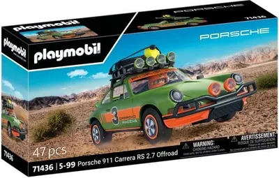 Produktbild von PLAYMOBIL Porsche 911 Carrera RS 2.7 Offroad Edition, Sammlerauto, Modellauto, Für Erwachsene, Classic Cars, 71436