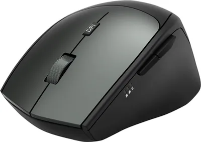 Zdjęcie produktu dla Bezprzewodowa mysz HAMA Dual Mode USB-C/USB-A z 6 przyciskami, czarna