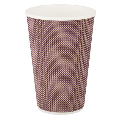 Produktbild von 125x Premium Doppelwand Kaffeebecher Coffee to go beschichtet 400ml 510ml