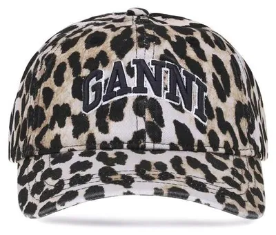 Produktbild von Ganni Hut aus Baumwolle in Mehrfarbig