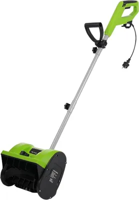 Produktbild von Elektrische Schneefräse,Schneekehrmaschine,Arbeitsbreite 30 cm,Schneehöhe 15 cm,1200W,Haus-Schneepflüge