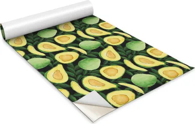 Zdjęcie produktu dla Folia samoprzylepna - Okleina meblowa - Dekoracyjna - Do mebli - Tapeta - Naklejka - Folia - Awokado - 100 x 50 cm
